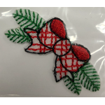Iron-On Motif - Christmas Bow