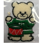 Iron-On Motif - Teddy with Drum