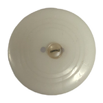 Button - 5mm Peach Circular