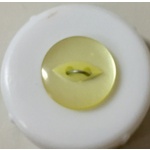 Button - 14mm Light Lemon