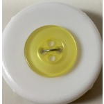 Button - 15mm Lemon 4 Hole
