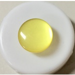 Button - 13mm Shank Lemon