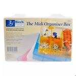 Midi Organiser Box - Clear