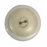 Button - 23mm Antique White 75