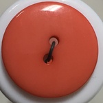 Button - 23mm Orange Col.90