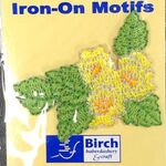 Birch Iron-On Motifs - Flowers and Leaves