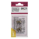 Magnetic Handbag Buttons - 14mm Small Antique Brass