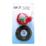 Sew It Pin Cushion & 40 Pin Wheel