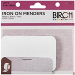 Birch Iron On Menders White/Black/Grey