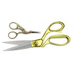 Birch Premium Gold Set 2 Scissors Fabric and Embroidery