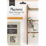 Macrame Plant Hanger Kit with Four Twists