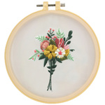 MAKE IT EMBROIDERY KIT – FLOWER BUNCH 10.6 X 7.8CM