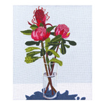 Nicola Woodcock Australian Native Flowers –Red Waratah