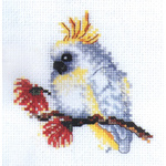 Baby Animal Cross Stitch  - Cockatoo
