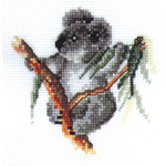 Baby Animal Cross Stitch  - Koala