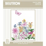 Butterflies in the Meadows Table Topper Embroidery Kit