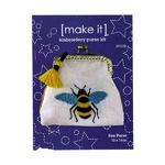 Make it Embroidery Purse Kit - Bee