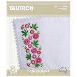 Floral Rectangle Traycloth Embroidery Kit 585309