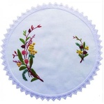 Hakea 30cm Round Traycloth Embroidery Kit 587106