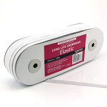 Uni-Trim Long Life Swimwear Elastic 6mm White