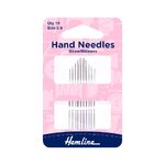 Hemline Hand Needles Straw/Milliner