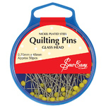 Sew Easy Glass Head Quilting Pins
