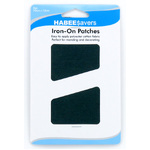 Habeesavers Iron-On Patches - Bottle Green