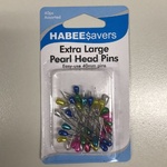 Habee Savers Extra Large Pearl Head Pins