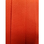 Uni-Trim Herringbone Tape 25mm Red Per Metre