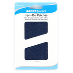 Habeesavers Iron-On Patches - Mid Denim