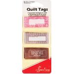 Quilt Tags - Handmade by/for/just for you