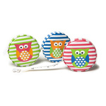 Tape Measure 150cm/60in Owl Assorted Colours