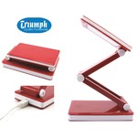 Triumph LED Folding Desk Lamp - Red