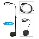 Triumph LED Magnifier Floor Lamp - Black