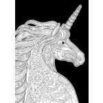 Velvet Poster Art - Unicorn