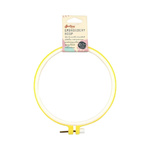 Sew Easy  Plastic Embroidery Hoop 15.5cm Yellow 