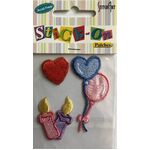 Stick-On Patches - Candles & Balloons