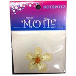 Hotspotz Iron-On Motif - Flower Yellow