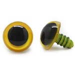 Toy Eyes 10mm Yellow (pair)