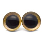 Toy Eyes 8mm Gold (pair)