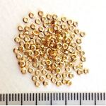 Arbee Crimp Rings 2mm Gold 50pk