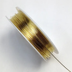 26 Gauge Gold Bead Wire 30mtrs