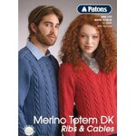 Patons Totem Merino 8 Ply Ribs & Cables Book 1270