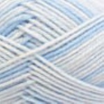 Baby Wool Merino 4 Ply 2973 Cutie Blue Print