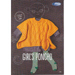 Girl's Poncho Shepherd Colour 4 Me 8 Ply - 5048