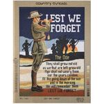 Lest we Forget Tapestry - TFJ-1051