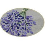 Lavender Table Topper Embroidery Kit 11659.01