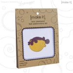Sea Creatures Felt Embroidery Kit  Puffer Fish 585175