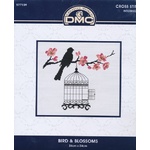 Cross Stitch Kit - Bird & Blossoms 577109