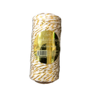 Shmick - White & Gold Twine - 50m